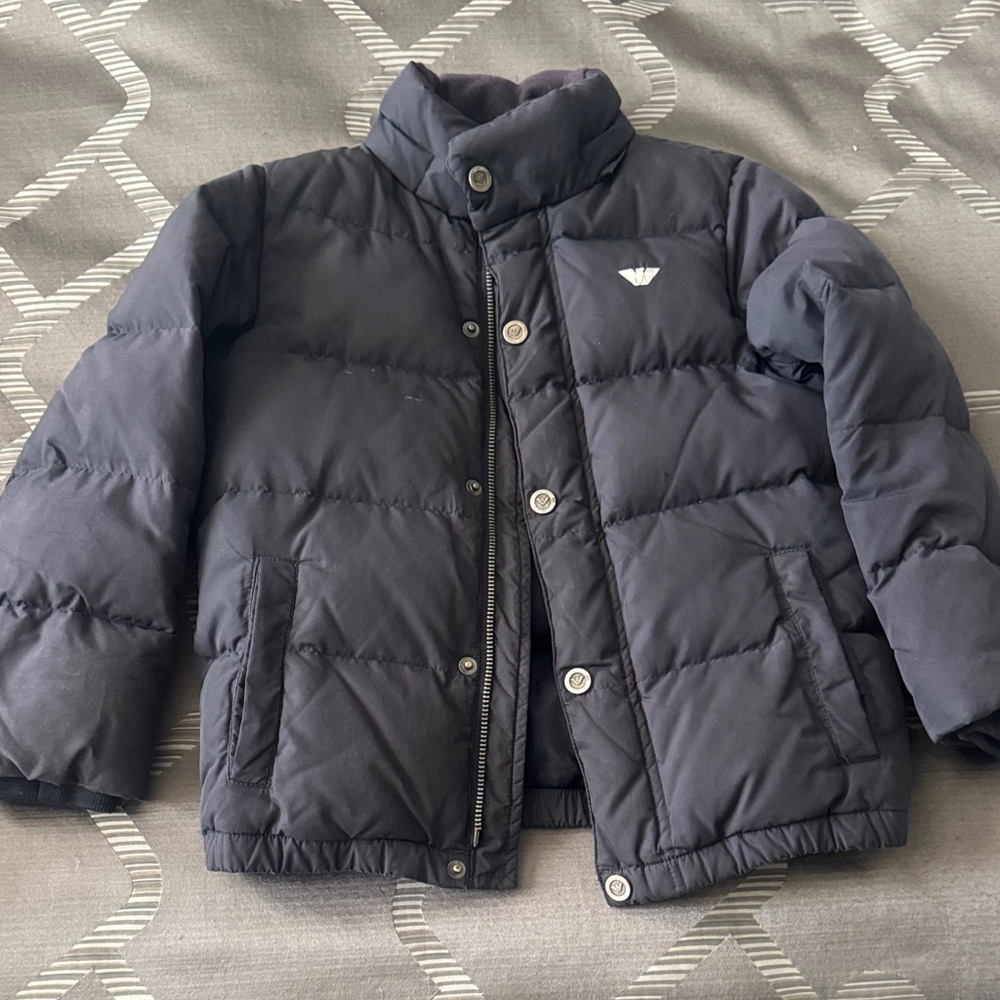 Armani Junior boys Puffer Jacket size 6